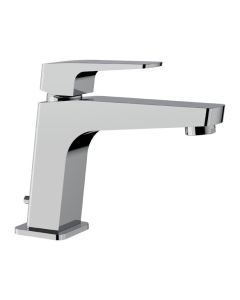 Horus Echo Equinox316 Collection - Single Lever Basin Mixer with Automatic Pop up Waste - Metal Gun 43.778.E2-CF