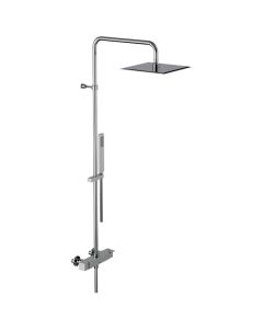 Horus Philae Equinox316 Collection - Complete Exposed Thermostatic Wall Shower Set - Chrome 43.796-CH