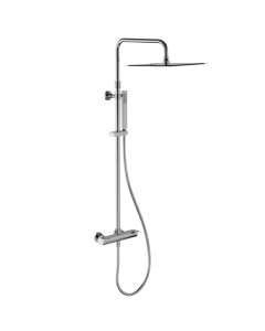 Horus Echo Equinox316 Collection - Complete Exposed Thermostatic Wall Shower Set - Chrome 43.797.E2-CH