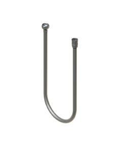 Horus Compléments Classic Collection - Exposed Flexible Hose 200 Cm with Swivelling Nut Anti Twisting - Matt Nickel 46.465-NM