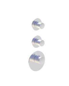 Horus Minoé Contemporary Collection - Trim for Thermostatic Mixer - Chrome 47.522-CH