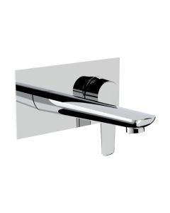 Horus Naja Contemporary Collection - Concealed Basin Mixer - Satin Brass 48.763-LS