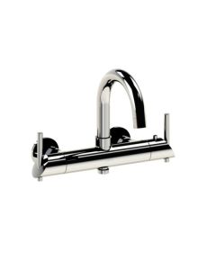 Horus Minoé Contemporary Collection - Complete Exposed Thermostatic Wall Bath-shower Mixer - Chrome 49.784-CH