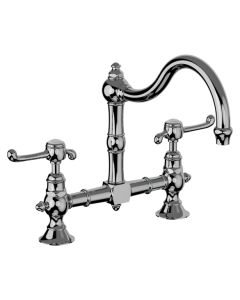 Horus Montmartre Classic Collection - 2-hole Kitchen Mixer / No Waste - Chrome 50.101-CH