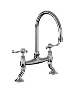 Horus Montmartre Classic Collection - 2-hole Kitchen Mixer / No Waste - Matt Nickel 50.141-NM