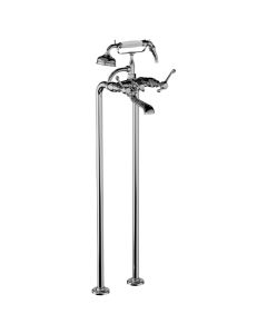 Horus Montmartre Classic Collection - Complete Mixer + Pipes for Free Standing Bath - Chrome 50.498-CH