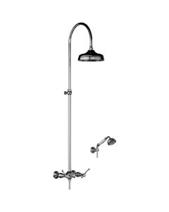 Horus Montmartre Classic Collection - Complete Wall Shower - Matt Nickel 50.544-NM