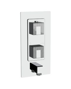 Horus Myriad Contemporary Collection - Trim for Concealed Thermostatic Mixing - Private: Chrome / Myriad 55.504-CH