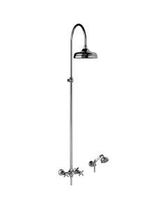 Horus Ascott Classic Collection - Complete Wall Shower Mixer - Chrome 62.544-CH