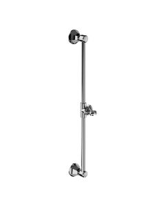 Horus Ascott Classic Collection - Rail with Adjustable Handset Hook and Bracket - Chrome 62.545-CH