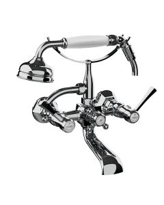 Horus Ascott Classic Collection - Wall Bath/ Shower Mixer Complete - Matt Nickel 65.414-NM