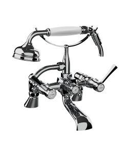 Horus Ascott Classic Collection - Deck Bath/ Shower Mixer Complete - Chrome 65.485-CH