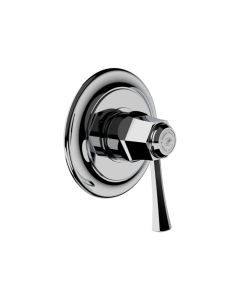 Horus Ascott Classic Collection - Concealed Wall Mounted Shower Mixer 1 Way - Polished Nickel 65.700-NB