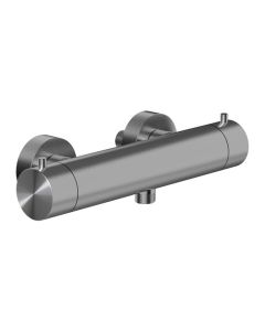 Horus Equinox316 Equinox316 Collection - Exposed Thermostatic Wall Bathshower Mixer - Stainless Steel 316 81.596-IX