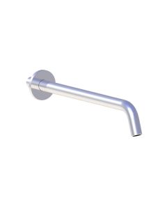 Horus Nouvelle Vague “part of Contemporary Collection - Wall Arm L. 300 Mm + Round Design Flange - Chrome 92.547-CH