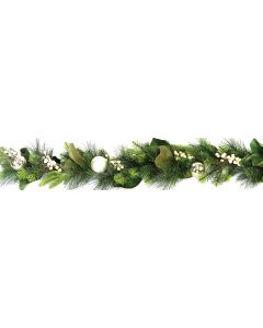 Στολισμένη Χριστουγεννιάτικη Γιρλάντα 150cm Lianos 190027