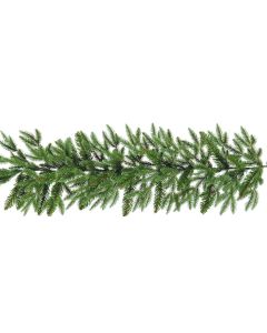 PE Πράσινη Χριστουγεννιάτικη Γιρλάντα 270cm ,Ø 35cm Lianos 224329