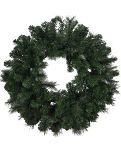 Πράσινο Mix Pvc Χριστουγεννιάτικο Στεφάνι Ø 75cm Lianos 224350-G