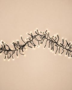 600Led Λαμπάκια Φοίνικας Επεκτεινόμενα Ip44 ,Με Πράσινο Καλώδιο/Θερμό Λαμπάκι , 10 Μέτρα (Kelvin: 2.500 - 3.000) Lianos 62337