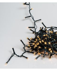 500Led Φωτάκια Με Πρόγραμμα Και Μετασχηματιστή ,Πράσινο Καλώδιο/Θερμό Λαμπάκι , (3cm Απόσταση) 15 Μέτρα , (Kelvin 2.500 - 3.000) Lianos 80106