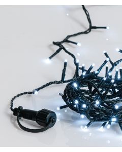 500Led Λαμπάκια Με Επέκταση Και Μετασχηματιστή Ip44 ,Πράσινο Καλώδιο/Λευκό Λαμπάκι , (5cm Απόσταση) 25 Μέτρα , (Kelvin: 6.000 - 10.000) , Με Καρούλι Αποθήκευσης Lianos 80225
