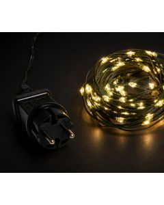 300Led Λαμπάκια Copper Θερμού Φωτισμού Με Μετασχηματιστή Και Πρόγραμμα, (10cm Απόσταση) 30 Μέτρα (Kelvin: 2.500 - 3.000) Lianos 80334