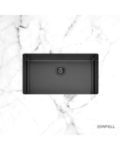 ΝΕΡΟΧΥΤΗΣ ΥΠΟΚ/ΝΟΣ METAMORFOSI 75x44 APELL PVD BLACK MEM75-411