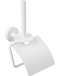 Χαρτοθήκη Διπλή Λευκό Bronze Art Fairmont MH08-52-AA-K