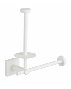 Χαρτοθήκη Διπλή Λευκό Bronze Art Noir-Project MH09-55-AA-K