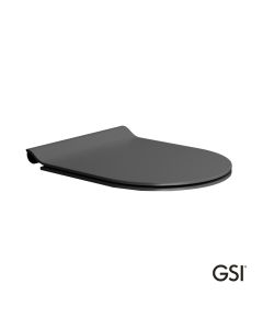 Κάλυμμα Λεκάνης Norm, Pura, Kube, Super Slim Soft Close GSI Ardesia MS86SC-401