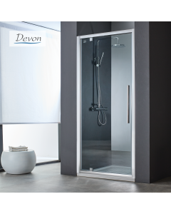 PIVOT 70  (67-71εκ) DEVON FLOW CLEAN-GLASS CHROME PF70C-100