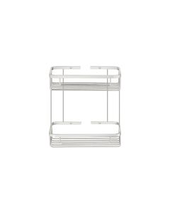 Sanco Shower Baskets Διπλή παραλ/μη Θήκη PVD νίκελ ατσάλι 00004-PVD-11BR