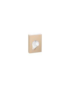 Sanco Tissue Dispensers Θήκη για σακουλάκια υγιεινής (AISI 304) Μόκα ματ 00098-M103