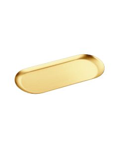 Sanco Hotel Amenities Amenities Tray (AISI 304) PVD χρυσό ορείχαλκο βουρτσιστό 00123-PVD-02BR