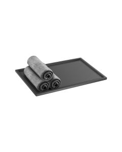 Sanco Hotel Amenities Guest Towel Tray Σκούρο γραφίτη 00136-122