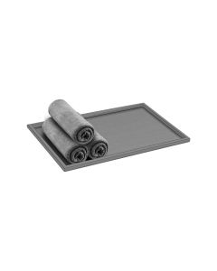 Sanco Hotel Amenities Guest Towel Tray PVD gun metal βουρτσιστό 00136-PVD-05BR