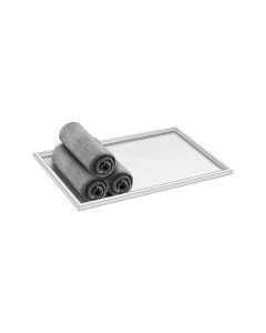 Sanco Hotel Amenities Guest Towel Tray PVD νίκελ ατσάλι 00136-PVD-11BR