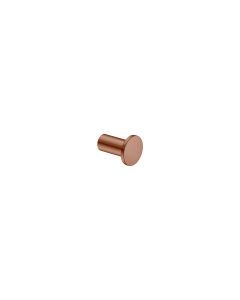 Sanco Bath Robe Hook & Door Stop Μονό Άγγιστρο PVD κόκκινος χαλκός βουρτσιστός 00671-PVD-10BR