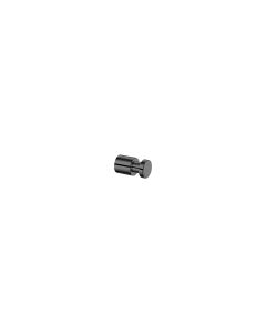 Sanco Ergon Μονό Άγκιστρο PVD gun metal γυαλιστερό 00690-PVD-05PL