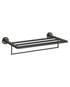 Sanco Towel racks Ραφιέρα Πετσετών PVD gun metal γυαλιστερό 00911-PVD-05PL