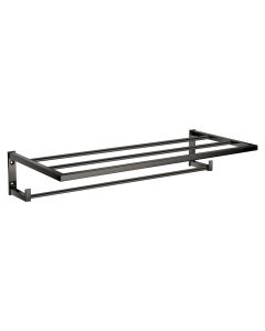 Sanco Towel racks Ραφιέρα Πετσετών PVD gun metal γυαλιστερό 00918-PVD-05PL