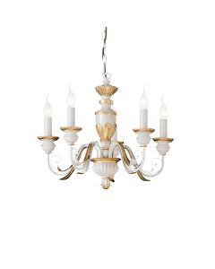 Κρεμαστό Φωτιστικό FIRENZE SP5 Λευκό Ideal Lux 012865