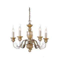 Κρεμαστό Φωτιστικό FIRENZE SP5 Χρυσό Ideal Lux 020822