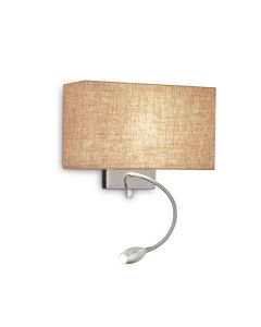 Απλίκα HOTEL AP2 CANVAS Ideal Lux 103204