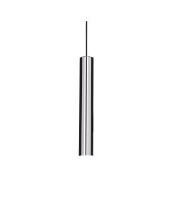Κρεμαστό Φωτιστικό LOOK SP1 ROUND D60 H400 Χρώμιο Ideal Lux 104942