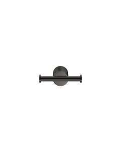 Sanco Lithos Διπλό Άγκιστρο PVD gun metal γυαλιστερό 121118-PVD-05PL