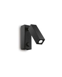 Απλίκα PAGE AP SQUARE Μαύρο Ideal Lux 142241