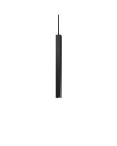 Κρεμαστό Φωτιστικό LOOK LED SP1 SQUARE D30 H400 ON-OFF Μαύρο 3000K Ideal Lux 194202