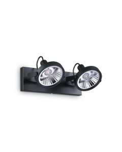 Φωτιστικό Οροφής GLIM PL2 Μαύρο Ideal Lux 200248