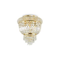 Φωτιστικό Οροφής DUBAI PL3 Ορείχαλκος Ideal Lux 200996